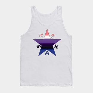 Texas Pride- Genderfluid-Textless Tank Top